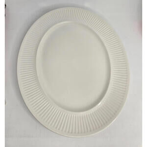 Large Oval Ironstone Platter, Athena By Johnson Brothers 13.5"